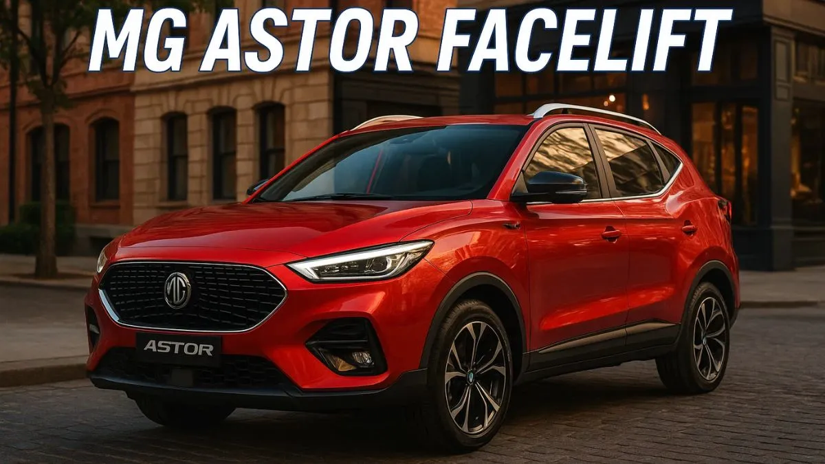 MG Astor Facelift